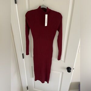 Vici missy long sleeve sweater dress